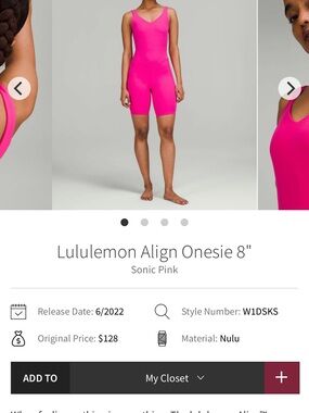 Lululemon Align Onesie